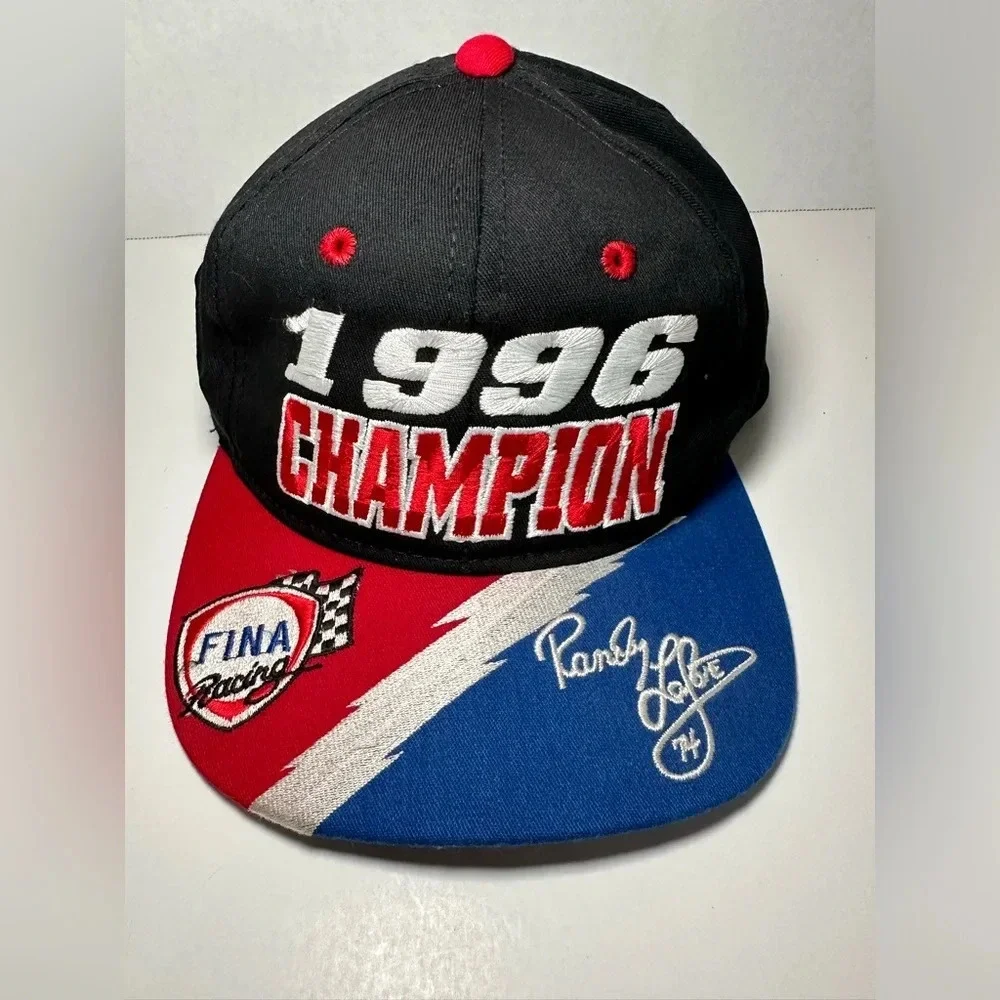 FINA Racing 1996 Randy LaJoie Champion Hat - Picture 2 of 7